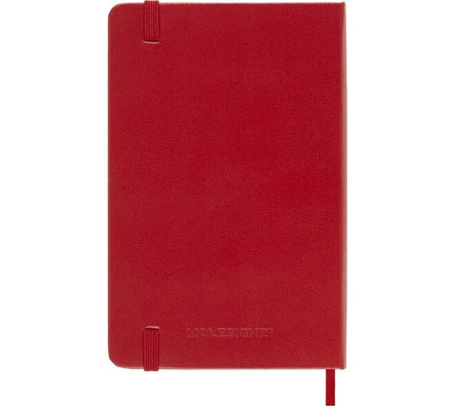 Agenda 2027 Moleskine 12M Planner Weekly 7dagen/1pagina pocket hc scarlet red