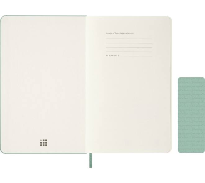 Agenda 2027 Moleskine 18M Planner Weekly 7dagen/1pagina large hc sage green