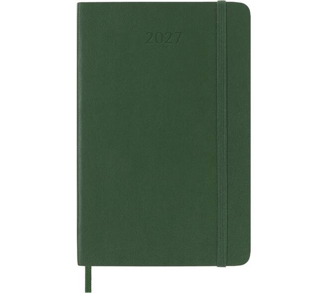 Agenda 2027 Moleskine 12M Planner Weekly 7dagen/1pagina pocket sc myrtle green