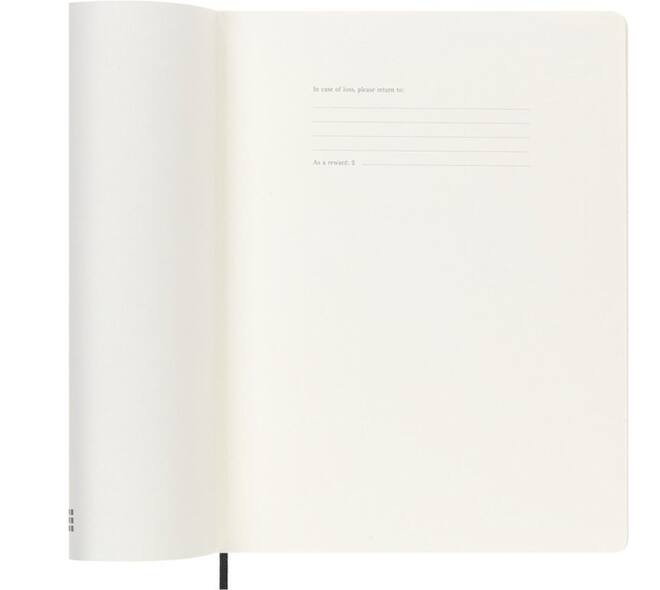 Agenda 2027 Moleskine 18M Planner Weekly 7dagen/1pagina xl sc black