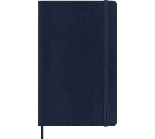 Agenda 2027 Moleskine 12M Planner Weekly 7dagen/1pagina large sc sapphire blue