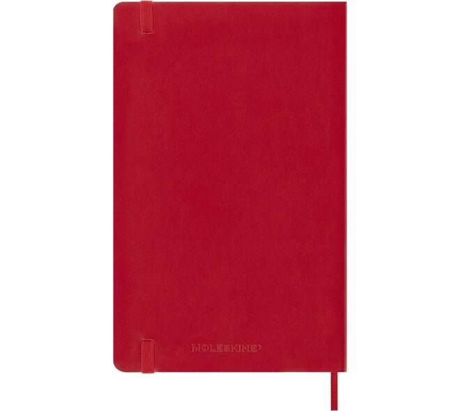 Agenda 2027 Moleskine 12M Planner Weekly 7dagen/1pagina large sc scarlet red