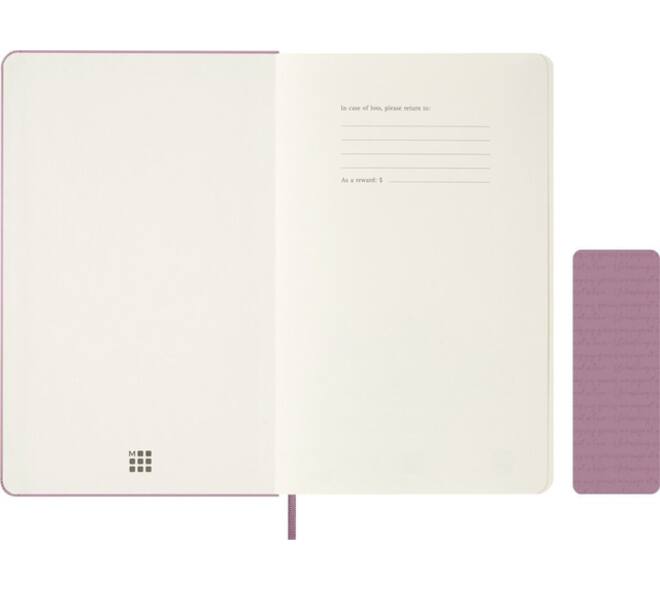 Agenda 2027 Moleskine 12M Planner Daily 1dag/1pagina large hc majestic pink