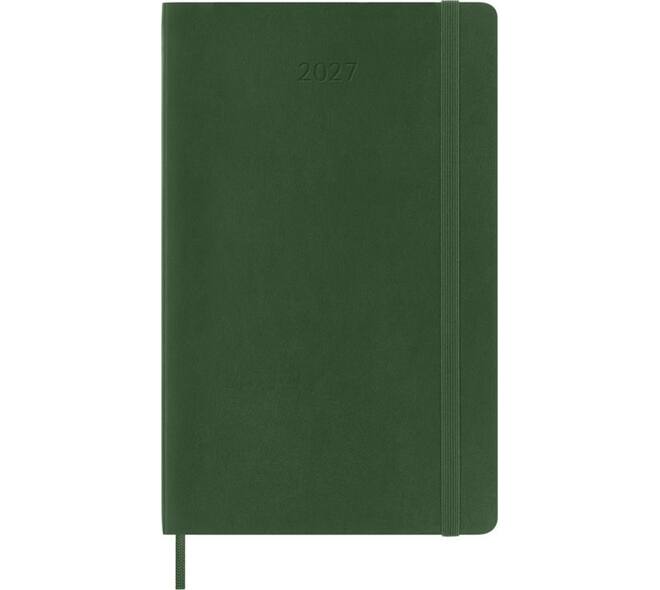 Agenda 2027 Moleskine 12M Planner Weekly 7dagen/1pagina large sc myrtle green