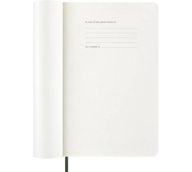 Agenda 2027 Moleskine 12M Planner Weekly 7dagen/1pagina large sc myrtle green