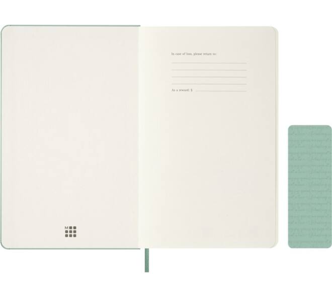 Agenda 2027 Moleskine 12M Planner Weekly 7dagen/1pagina large hc sage green