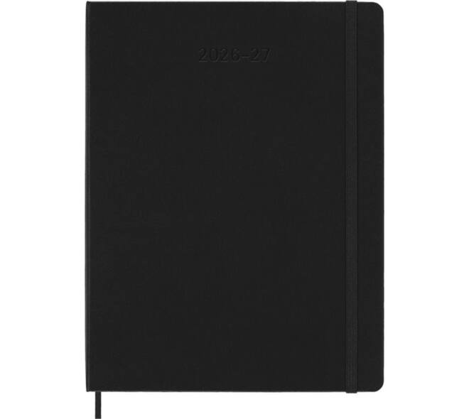 Agenda 2027 Moleskine 18M Planner Weekly 7dagen/1pagina xl hc black