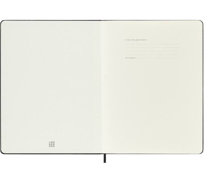 Agenda 2027 Moleskine 18M Planner Weekly 7dagen/1pagina xl hc black