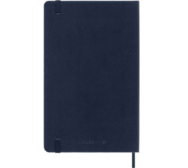 Agenda 2027 Moleskine 18M Planner Weekly 7dagen/1pagina large hc sapphire blue