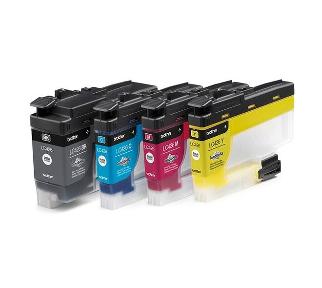 Inktcartridge Brother LC-426VAL zwart + 3 kleuren