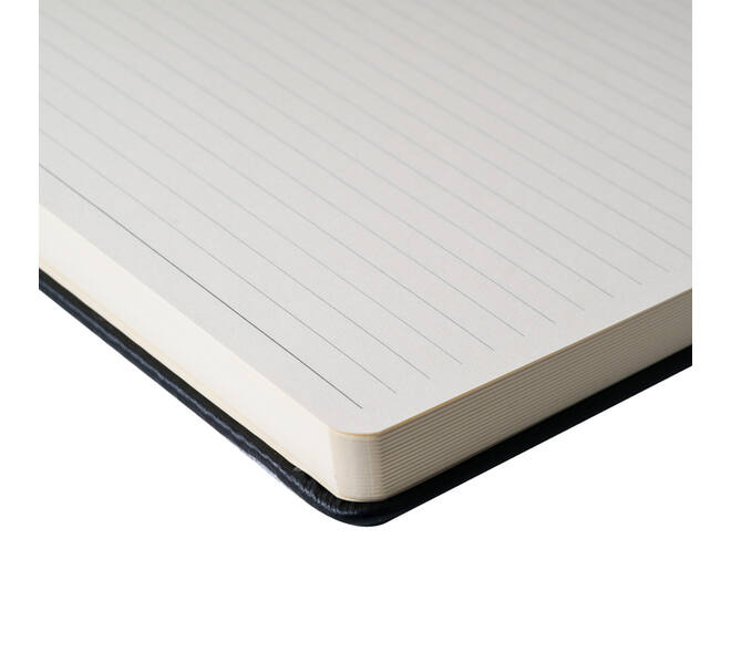 Notitieboek Sakura large 130x210mm lijn hard cover sintel
