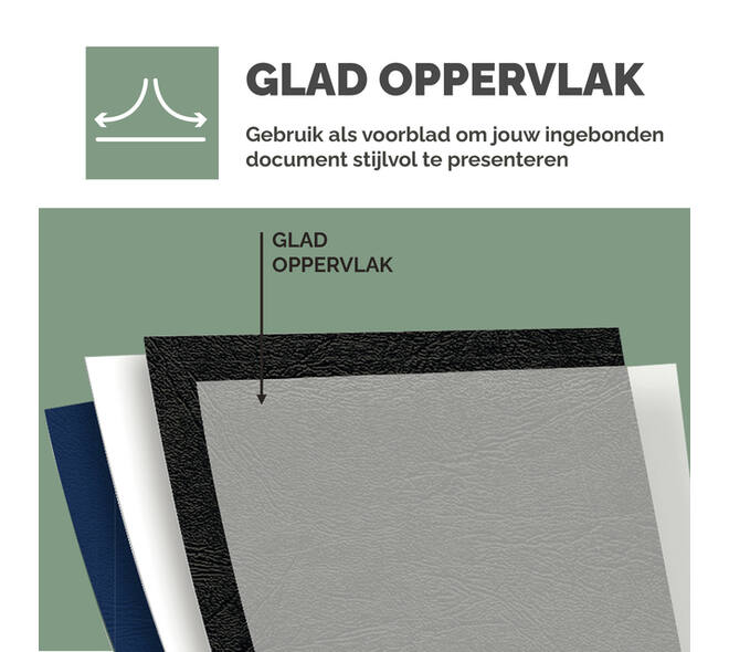 Voorblad Fellowes A4 FSC translucent papier 150gram 50vel