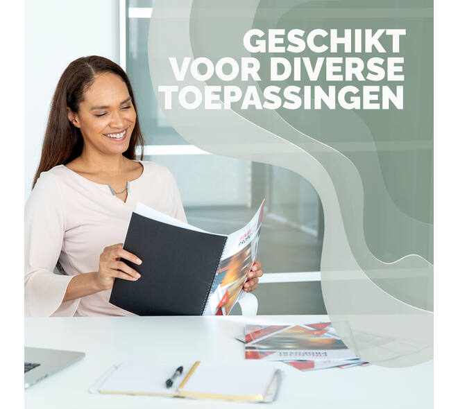 Voorblad Fellowes A4 PET 150micron recycled 100 stuks