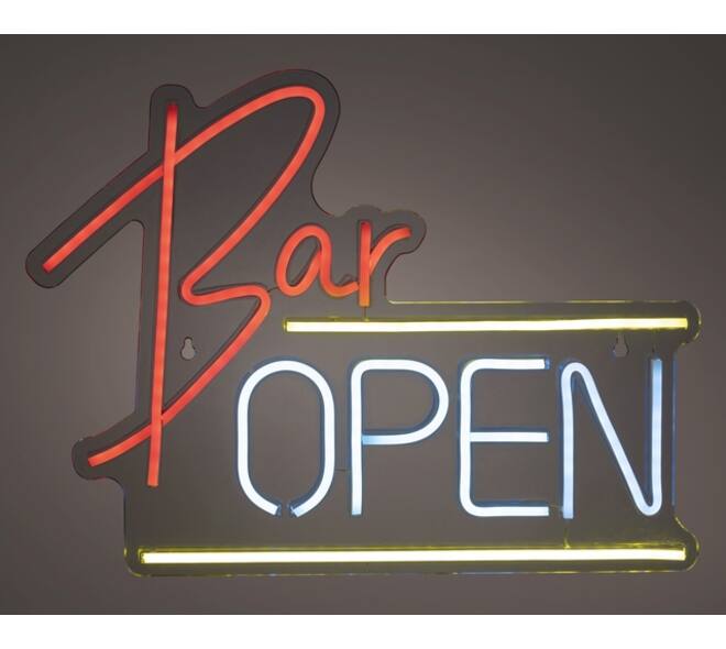 Ledbord Lumineo indoor USB neon Bar Open