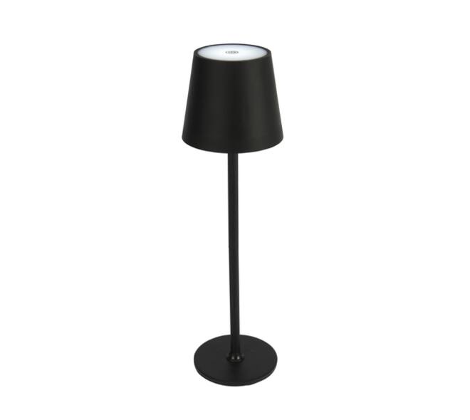 Tafellamp Lumineo led oplaadbaar steady buiten zwart