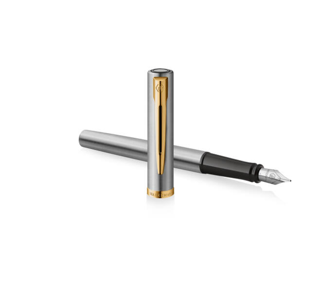 Vulpen Waterman Allure Impression stainless steel GT medium