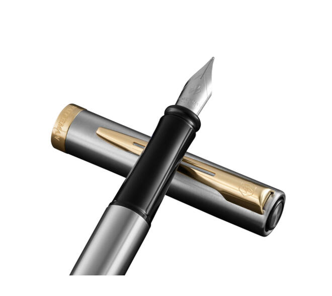 Vulpen Waterman Allure Impression stainless steel GT medium