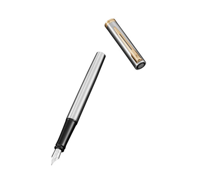 Vulpen Waterman Allure Impression stainless steel GT medium
