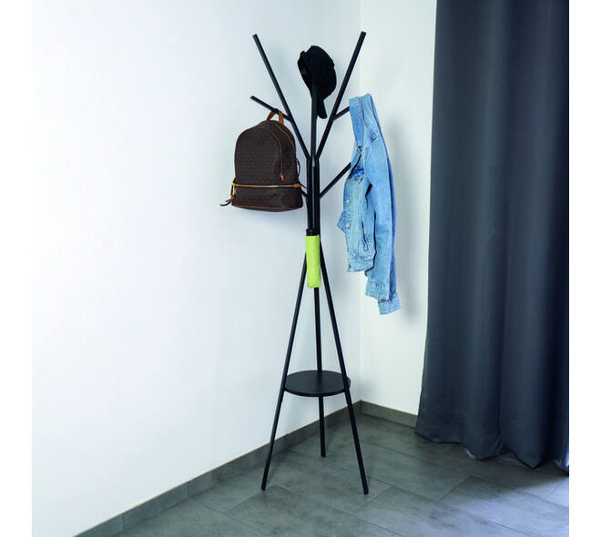 Kapstok MAUL Avalon staand 180cm zwart
