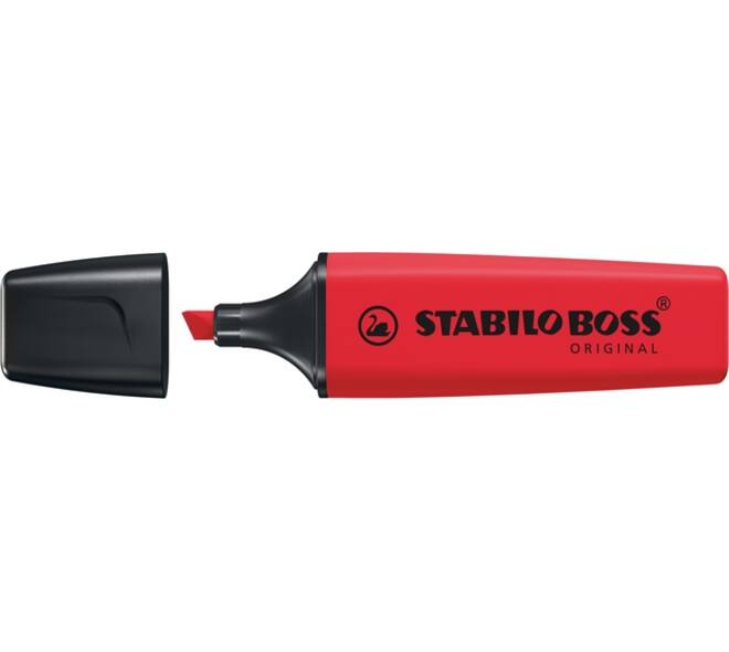 Markeerstift STABILO Boss 70/48 echt rood