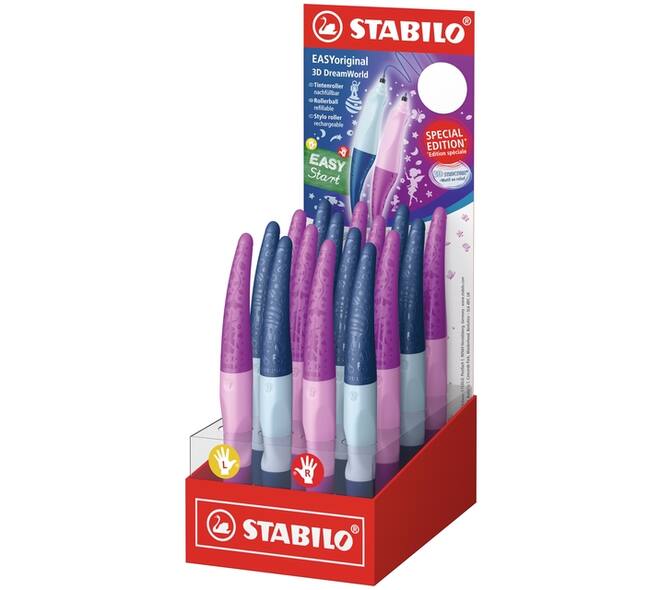 Rollerpen STABILO Easyoriginal 3D DreamWorld medium assorti