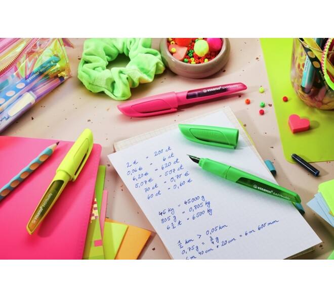 Vulpen STABILO Easybuddy large en medium neon assorti