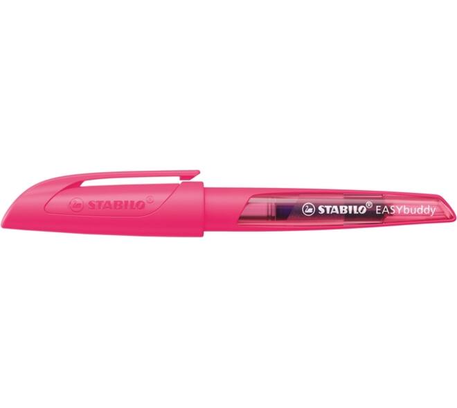 Vulpen STABILO Easybuddy medium neon roze blister à 1 stuk