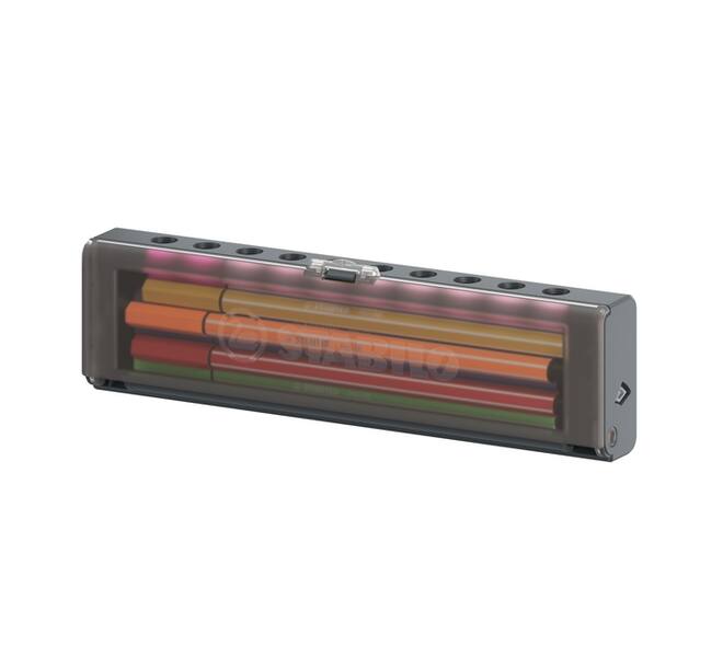 Viltstift STABILO Pen 68 medium clickset à 10 kleuren