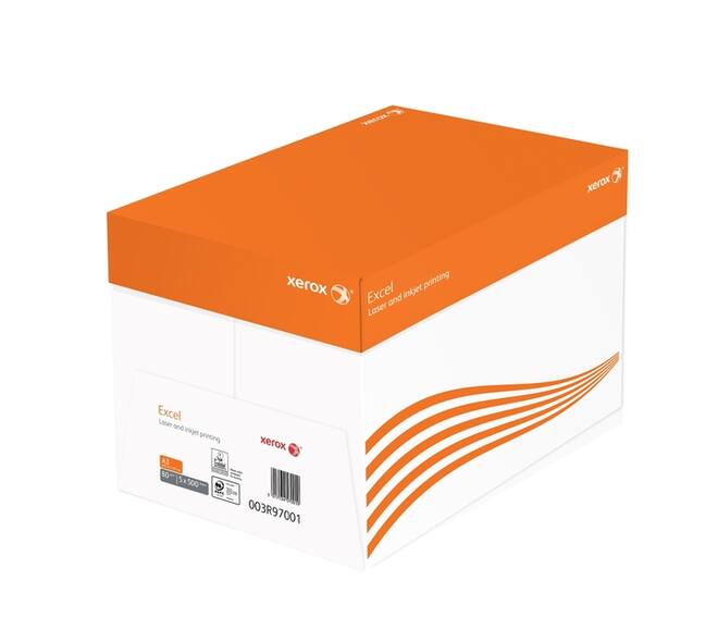 Kopieerpapier Xerox Excel A3 80gr wit 500 vel
