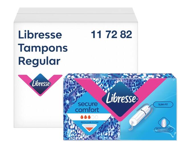 Tampon Libresse P3 Discreet Regular 384 stuks
