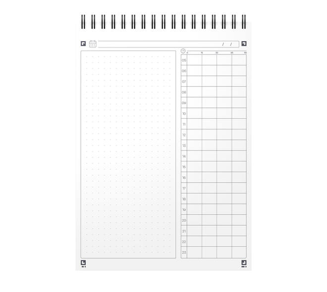 Task Manager Oxford dagplanner A5 70 vel blauw