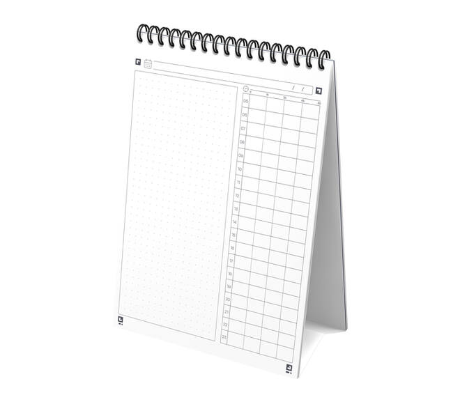 Task Manager Oxford dagplanner A5 70 vel blauw