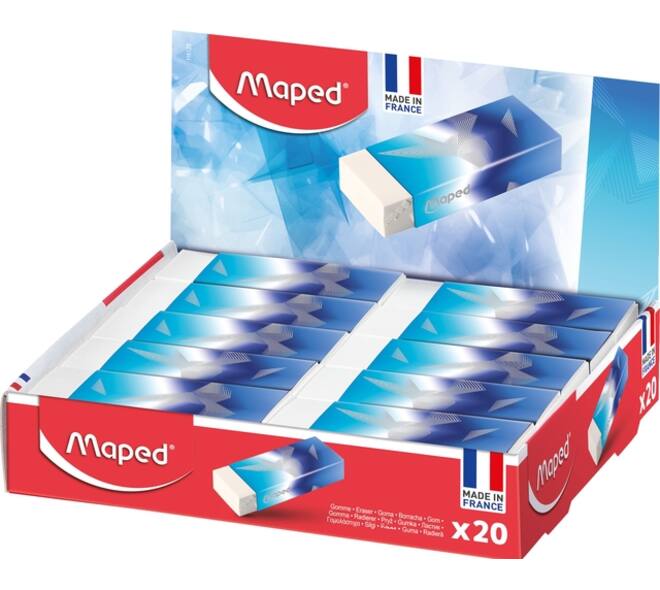Gum Maped Arctic Vibes display a 20 stuks blauw