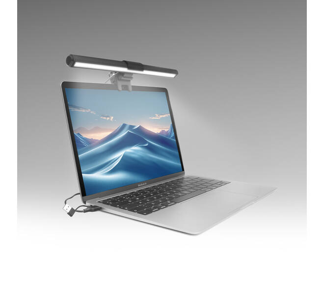 Laptoplamp ACT Clip-on led dimbaar USB