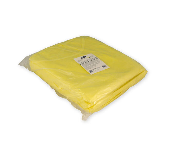 Isolatiejas Hynex PP+PE 115x137cm waterproof geel 10 stuks