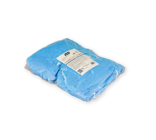 Baardnet Hynex non-woven blauw pp 100 stuks