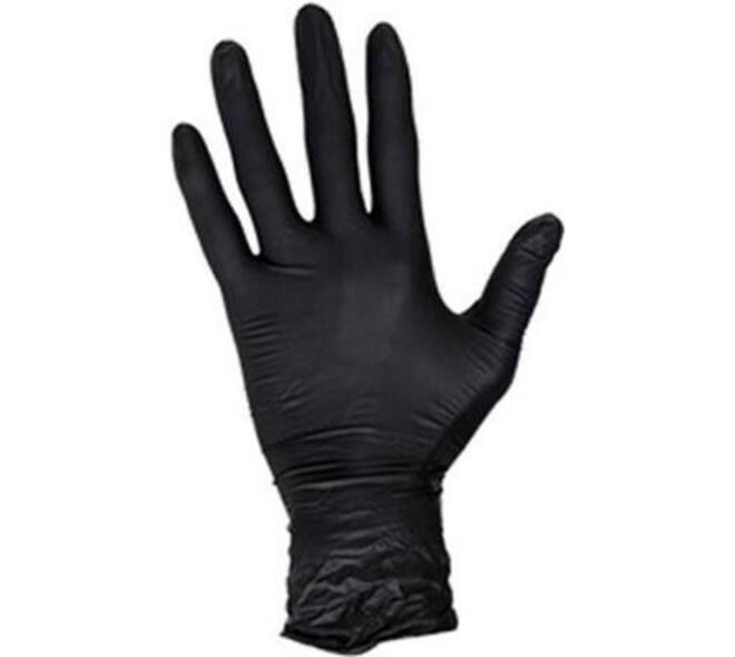 Handschoen Hynex nitril XL zwart 5gr extra sterk 100 stuks