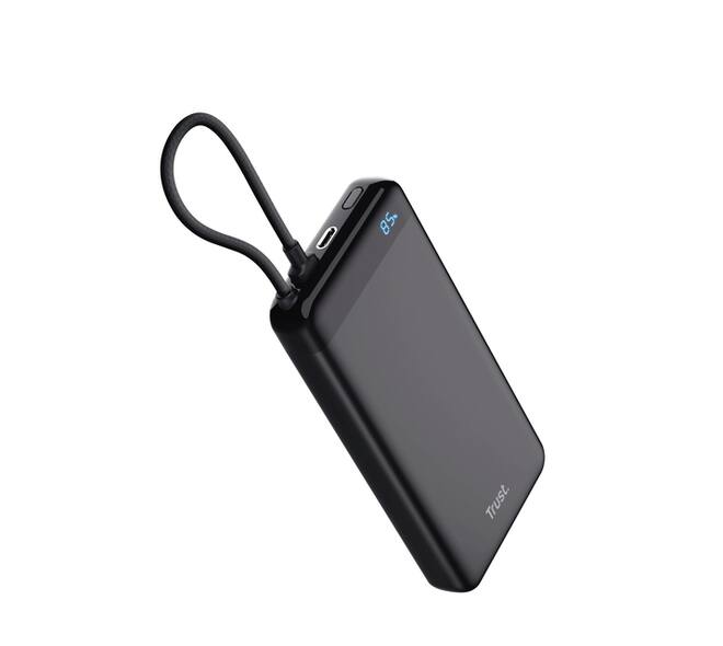 Powerbank Trust Fiera 20.000 met kabel