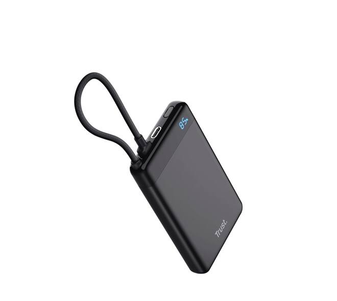 Powerbank Trust Fiera 10.000 met kabel