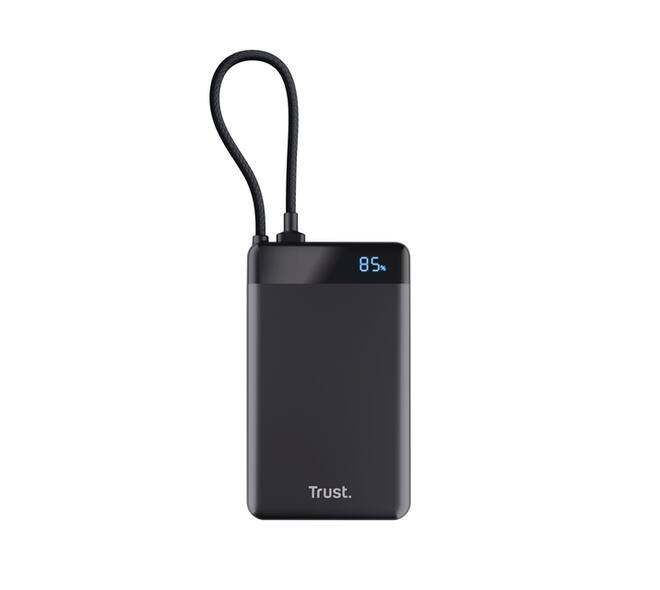 Powerbank Trust Fiera 10.000 met kabel