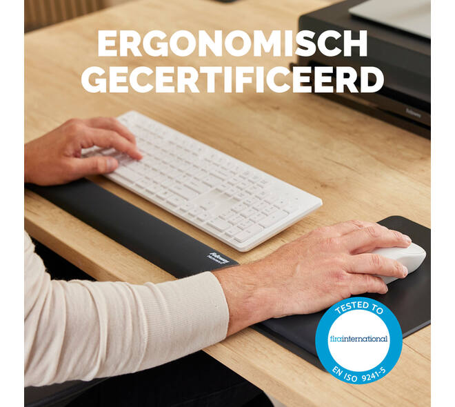 Polssteun Fellowes Breyta zwart