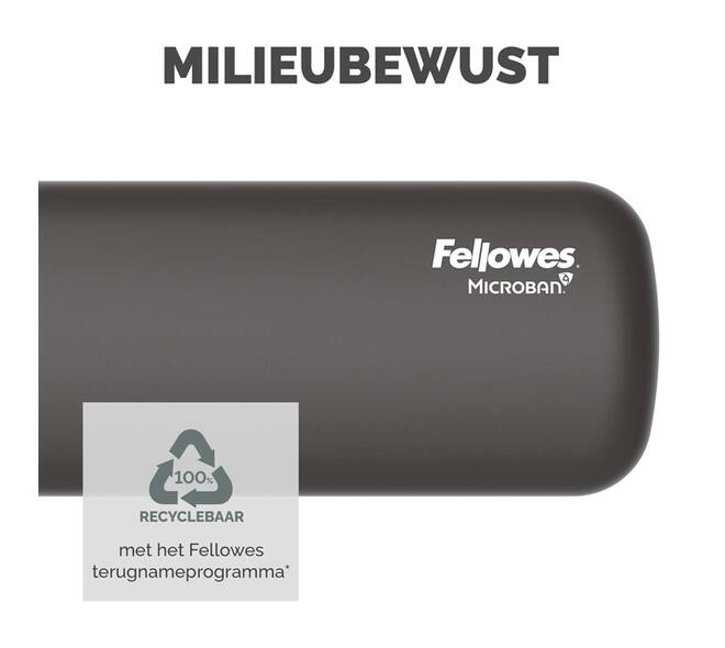 Polssteun Fellowes Breyta zwart