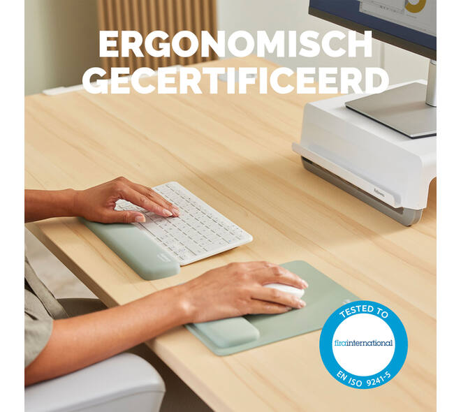 Polssteun Fellowes Breyta compact saliegroen