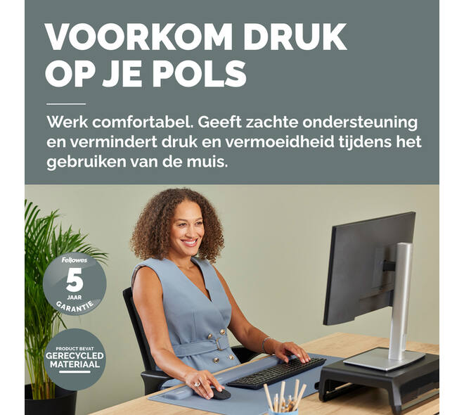 Polssteun Fellowes Breyta palm blauw
