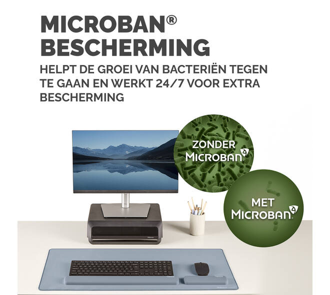 Polssteun Fellowes Breyta palm blauw