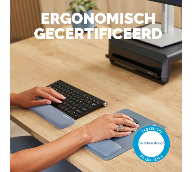Polssteun Fellowes Breyta compact blauw