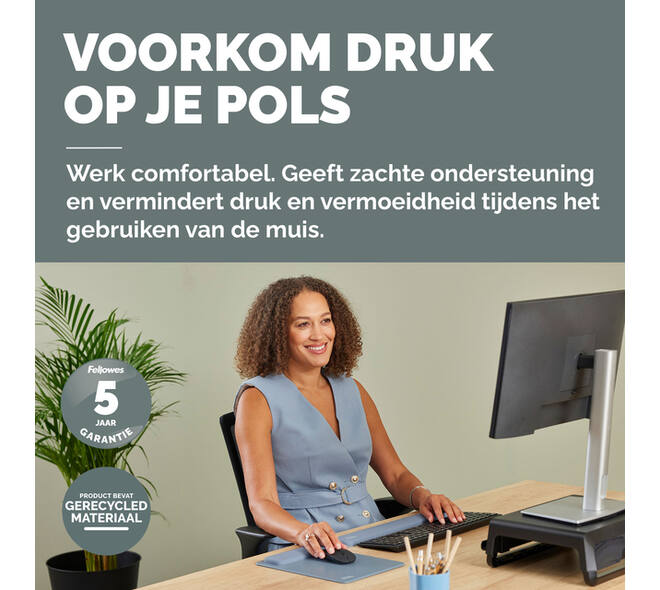 Polssteun Fellowes Breyta blauw