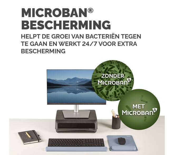 Polssteun Fellowes Breyta blauw