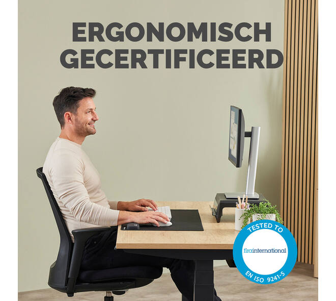 Polssteun Fellowes Breyta palm zwart