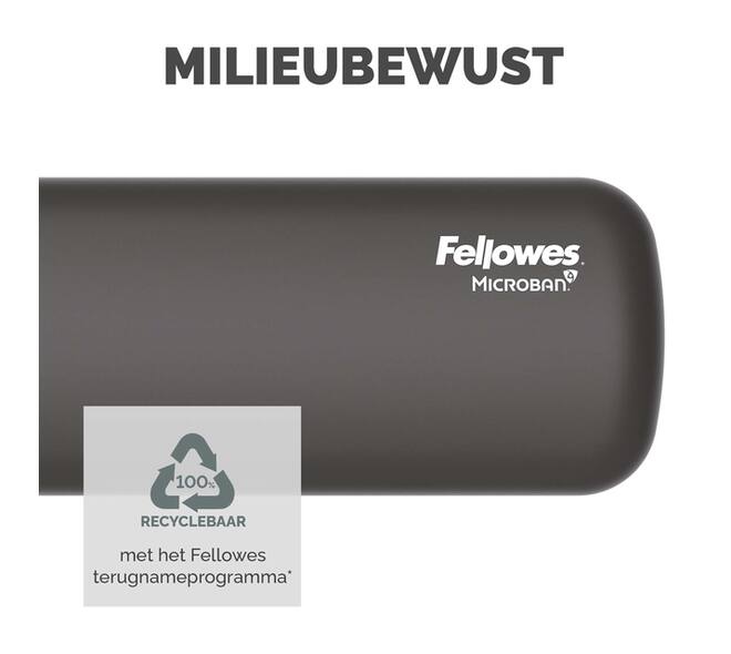Polssteun Fellowes Breyta compact zwart